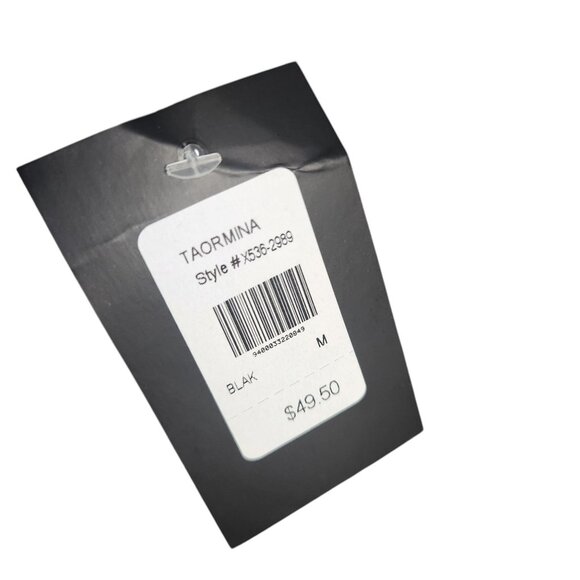 Fredericks Of Hollywood Taormina Bikini Top Medium Black Asymmetric Halter - Picture 4 of 6